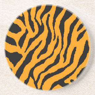 Corey Tiger 80s Retro Tiger Ränder Underlägg