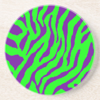 Corey Tiger 80s Retro Tiger Ränder Underlägg Sandsten