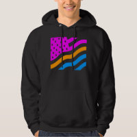 COREY TIGER '80s RETRO USA-FLAGG NEON