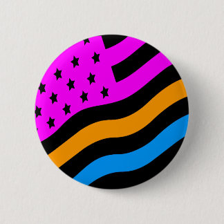 COREY TIGER 80s RETRO USA FLAGGA MULTI FÄRG BLACK Knapp