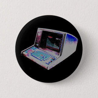 Corey Tiger 80S Retro Vintage Computer Knapp