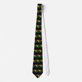 Corey Tiger 80s Retro Vintage Skivband Tie Slips