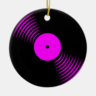 Corey Tiger 80s Retro Vinylskiva Ornament
