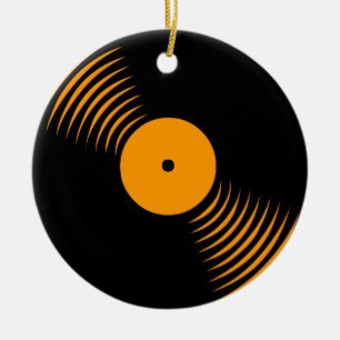 Corey Tiger 80s Retro Vinylskiva Ornament