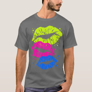 Corey Tiger 80s Vintage Lips & Stars Kysser Tee Shirt