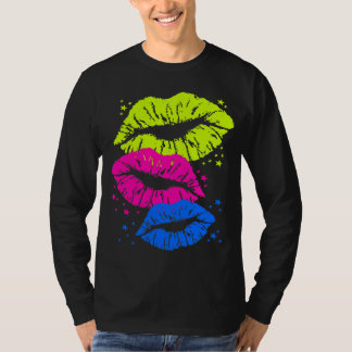 Corey Tiger 80s Vintage Lips & Stars Kysser Tee Shirt