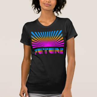 Corey Tiger 80s Vintage Rising Sun Future-ränder Tee