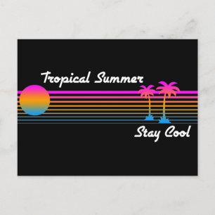 COREY TIGER-COOLAN RETRO TROPICAL SOMMER STAY VYKORT