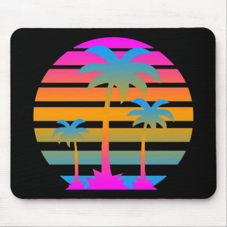 COREY TIGER RETRO SUNSET HANDFLATAN TRÄD MUSMATTA