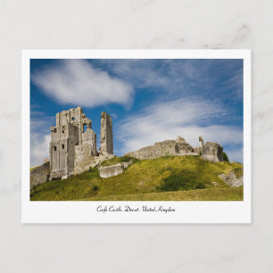 Corfe Castle, Dorset, Förenade kungarikets vykort