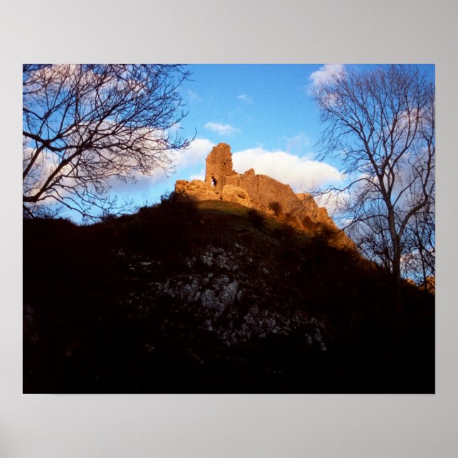 Corfe Castle Poster (Framsidan)