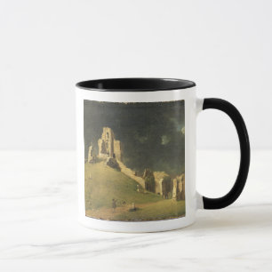 Corfe slott, Dorset, 1764 (olja på kanfas) Mugg