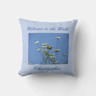 Corfu Cream Wildblommor Nursery Kudde