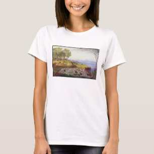 Corfu från uppstigningen, c.1856-64 (olja på tee shirt