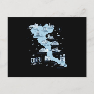 Corfu Greece Corfu Vykort
