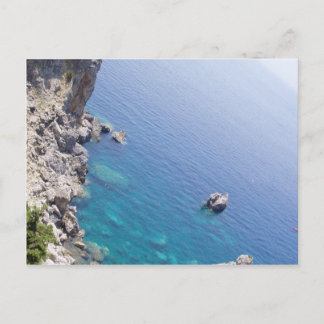 Corfu Vatten Vykort