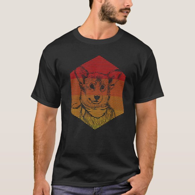 Corgi 3 t shirt (Framsida)