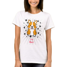 Corgi Alert! söt T-Shirt