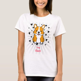 Corgi Alert! söt T-Shirt