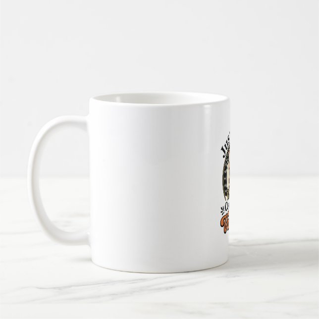 Corgi Alla hjärtans dag-design för hundälskare_1 Kaffemugg (Vänster)
