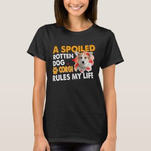 Corgi Älskare, en förstörd Rotten Corgi Regler mit T Shirt