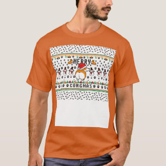 Corgi Älskare julmask T Shirt