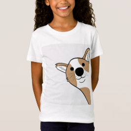 Corgi Ansikte T Shirt