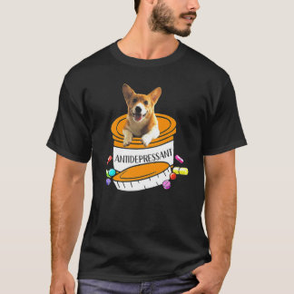 Corgi Antidepressive Premium T Shirt