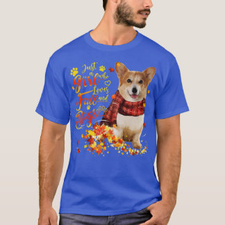 Corgi är bara en flicka som Kärlek flyger och Hund T Shirt
