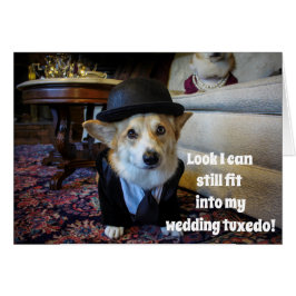 Corgi-årskort Hälsningskort