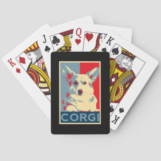 Corgi Art Hund för Fläkt av Corgis Casinokort