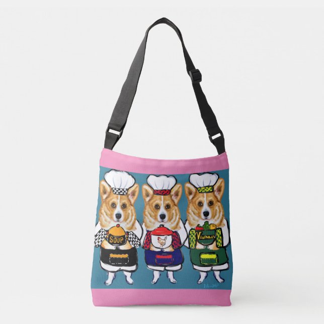 CORGI AXELVÄSKA (Framsida)