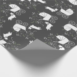 Corgi Baby Shower Hund Presentpapper