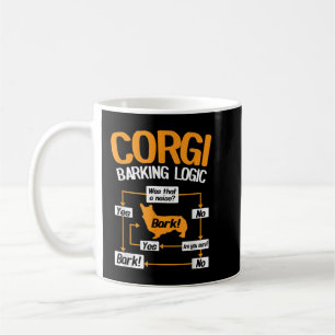Corgi Bark Logic Kaffemugg