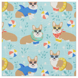 Corgi bassäng party hund tyg