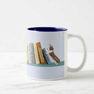 Corgi Bibliotek Två-Tonad Mugg