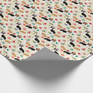 Corgi Birthday Hundar Wrapping Papprare Presentpapper