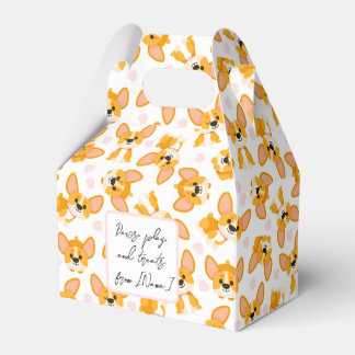 Corgi Birthday Presentaskar