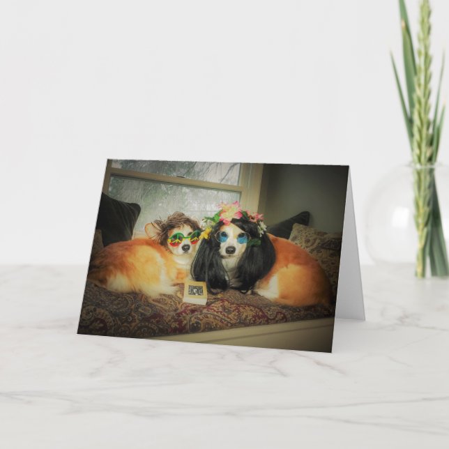 Corgi-blankkort Kort (Framsida)