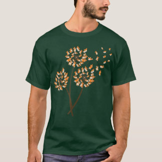 Corgi-blomfluga dandelion hund älskare T hund a Shirt