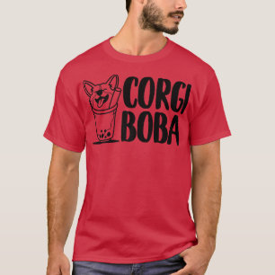 Corgi Boba, Hund Gifts För barn, Manar & Women, Fu T Shirt