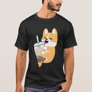 Corgi Boba T Shirt