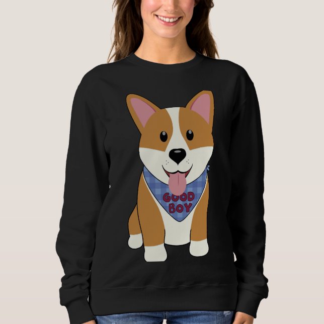 Corgi Bra Boy T Shirt (Framsida)