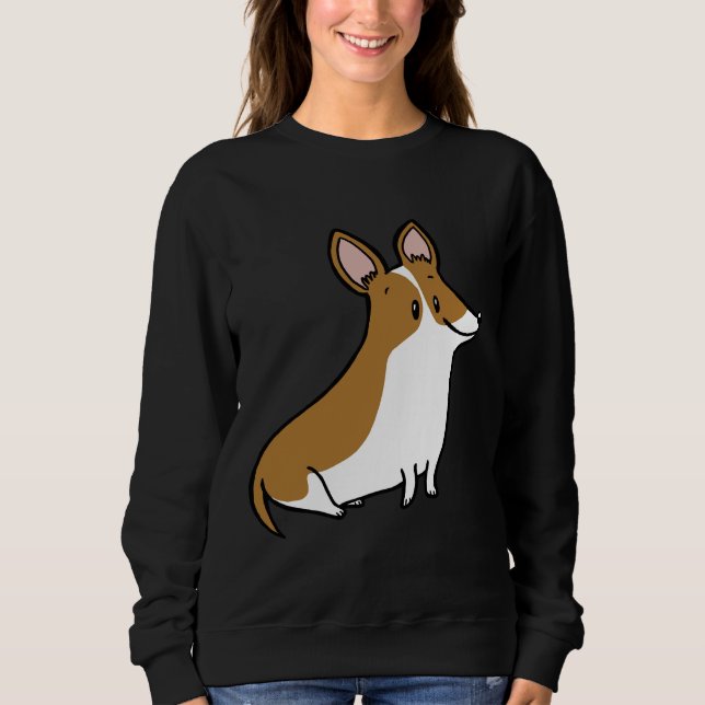 Corgi Brown T Shirt (Framsida)