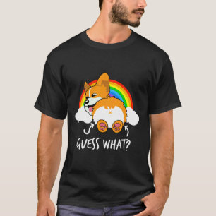 Corgi Butt gissar vad roligt T Shirt
