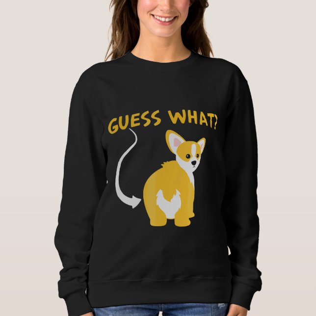 Corgi Butt Hund Hund T Shirt (Framsida)