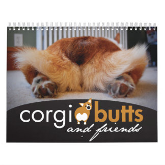 Corgi Butts and Friends Wall Calendar 2012 Kalender