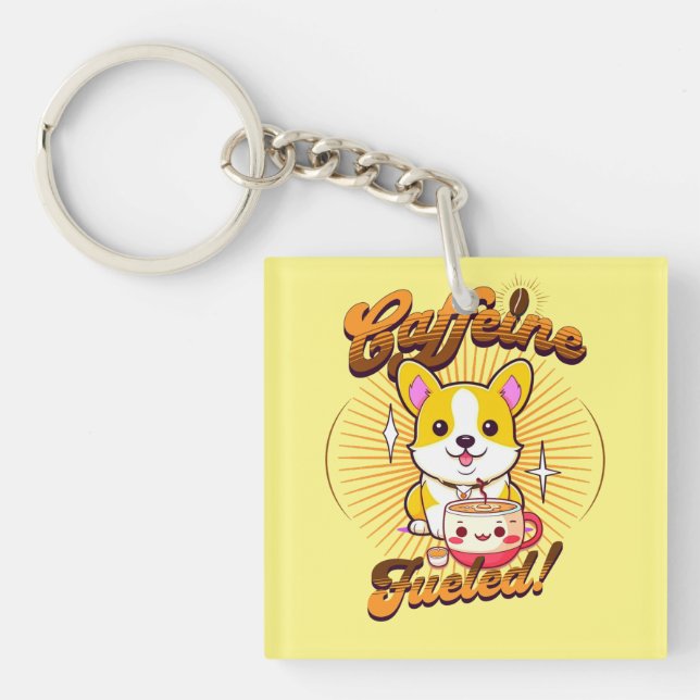 CORGI CAFFEINE FUELED! (Framsidan)