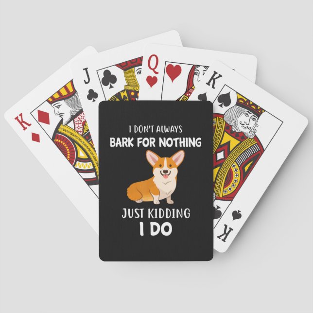 Corgi Casinokort (Baksidan)