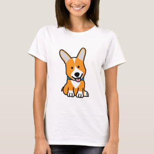 Corgi Corgis hund puppy doggy lycklig Pembroke Wel Tee